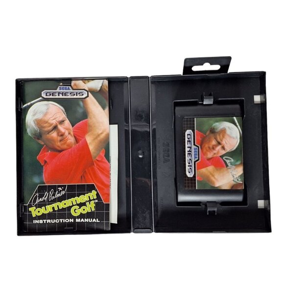 Arnold Palmer Tournament Golf Sega Genesis 1992 Game - Picture 3 of 3